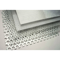 Perforated stainless steel sheet PA Rv1-2/1/1000x2000