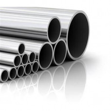 Welded round stainless steel pipe 8x1.0mm AISI 304
