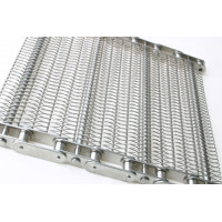 Сітка транспортерна нержавіюча для пелет, паливних гранул, паливних брикетів.