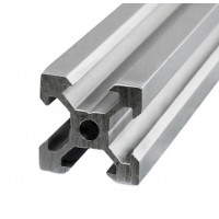 Machine profile 40x40 T-track uncoated, anodized