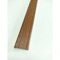 Ламинированный декоративный уголок для ступеней 25 мм*10 мм ЛП 25*10 0,9м, Дуб Золотой