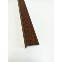 Laminated decorative corner for steps 25mm*10mm LP 25*10 0.9m, Cappuccino Oak