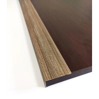 Ламінований декоративний Кутник для сходів 25 мм*10 мм ЛП 25*10 0,9м, Ясень