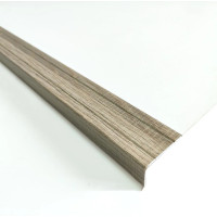 Ламінований декоративний Кутник для сходів 25 мм*10 мм ЛП 25*10 1,8м, Береза