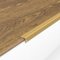 Threshold aluminum decorative U2025 23.5X19X2.7 M gold