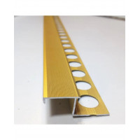 Латунний Z-профіль під плитку для сходів. ЛПЗР довжина 2,5 м