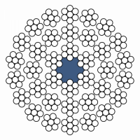 Steel rope 12.0-40.0 mm DIN 3071