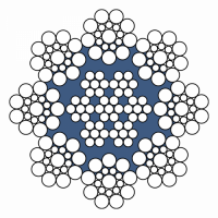 Steel rope 8.0 - 16.0 mm DIN 3062