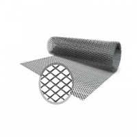 Expanded mesh 17x40 1x10m 0.55 zinc