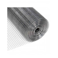 Steel mesh welded cell from 12.5x12.5 to 50x50 mm, diameter 0.6-2.0 mm