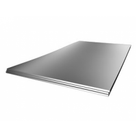 Stainless steel sheet 201 1.0 (1.239x2.5) 4N + PVC
