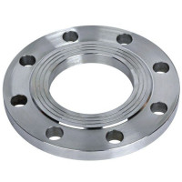 Stainless flat flange DN 300 PN 2.5 Steel 08X18H10T (AISI 321) GOST 12820-80