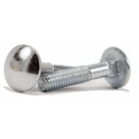 Болт оцинкований М5х16 DIN603 із напівкруглою головкою