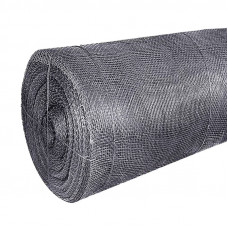 Galvanized woven mesh 0.63x0.25 mm, width 1000