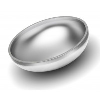 Galvanized steel elliptical cap 133 (125)