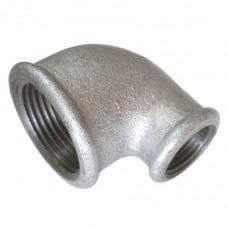 Galvanized steel elbow transitional DN 32x25, internal-internal thread