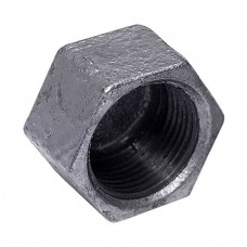 Cap steel galvanized internal thread DN 15