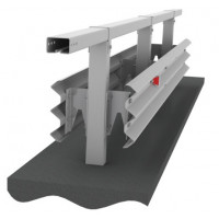 Galvanized road barrier 11DO