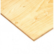 Plywood 4x1525x1525 mm, grade - 1/2 (V / BB)