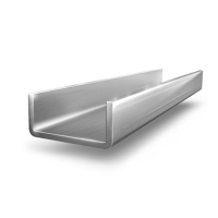 Galvanized bent channel bar 60x25x0.9 mm