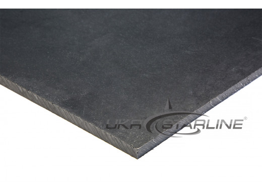 Капролон (поліамід), лист графітонаповнений, товщина 8,0 мм, розмір 1000х2000 мм