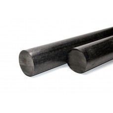 Polyacetal (POM-S), graphite-filled rod, diameter 40.0 mm, length 1000 mm