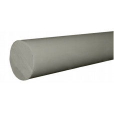 Polypropylene, rod, gray, diameter 160.0 mm, length 1000 mm