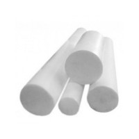 Caprolon (polyamide), rod, white, diameter 50.0 mm, length 1000 mm