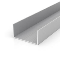Aluminum channel (p-shaped) PAS-1734 100X50X5