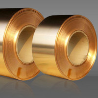 Bronze tape BrOF, BrKMTS, BrB2, BrOTsS 0.3 mm