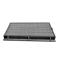 Cast iron electrical hatch with lock