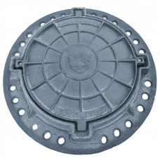 Heavy cast iron hatch type "T" with lock C250 (Kyivenergo)