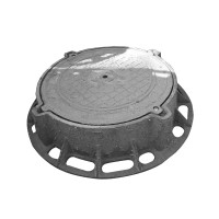 Pig-iron main hatch type "VM" with a lock and mechanical treatment D400 (IN)