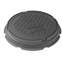 Люк чавунний середній каналізаційний типу "С" В125 (ПР)