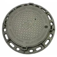 Люк чавунний важкий тип "В" із з/в (С250 Київводоканал) з мех.