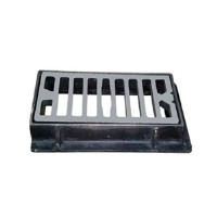 Cast-iron grating of the storm water inlet, type "DM"