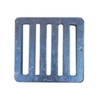 Grid of a funnel of a cast-iron weir pavement