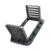 Дощеприймач чавунний типу "ДВ" (на шарнірі)