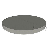 Залізобетонне днище для колодязя ПН 10