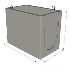 Reinforced concrete rainwater receiver LP-1 (with bottom)