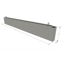 Reinforced concrete purlin reinforced concrete PRG 60-2.5-4ASH