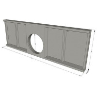 Железобетонный оголовок портальный ОП-8А