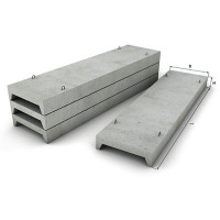 Reinforced concrete floor slab ribbed 2 P 1-5AIIIvt-3