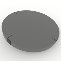 Reinforced concrete heel pad П1