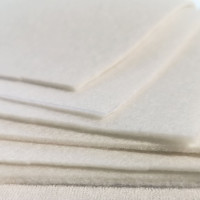 Felt synthetic white for ironing tables, rollers 600g/m2, width 175cm