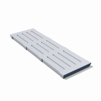 Slotted reinforced concrete slab ПШ 2.0 m.