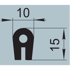 Ущільнювач спеціального призначення 10х15 мм  I.2470