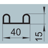 Ущільнювач спеціального призначення 40х15 мм  I.2240