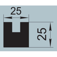Ущільнювач спеціального призначення 25х25 мм  I.2560