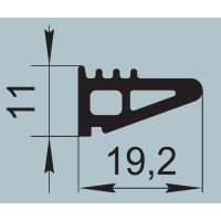 Special purpose seal 11х19,2 mm  I.2432